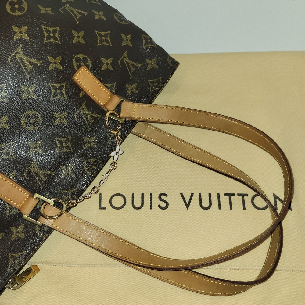 VGUC Louis Vuitton Monogram Cabas Piano Tote Shoulder Bag - AUTHENTIC - Picture 5 of 14